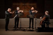 Il Quartetto di Cremona alla IUC. foto Follacchio